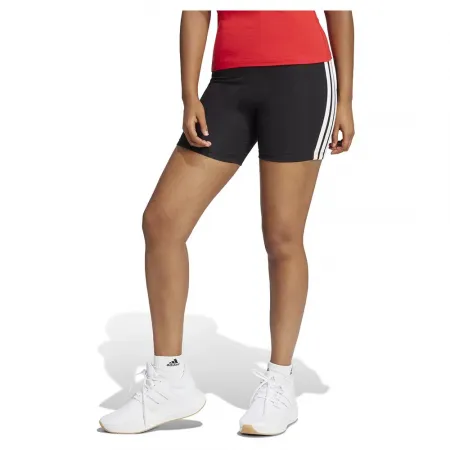 아디다스 에센셜 3 Stripes Biker High Waist Short 레깅스 141566149