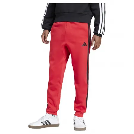 아디다스 에센셜 3 Stripes 플리스 조거팬츠 141566200