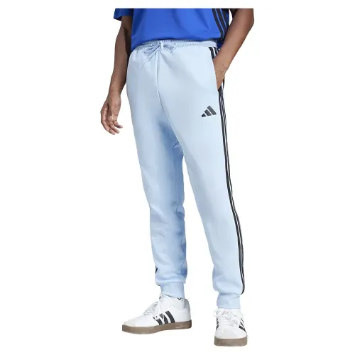 아디다스 에센셜 3 Stripes 플리스 조거팬츠 141566256