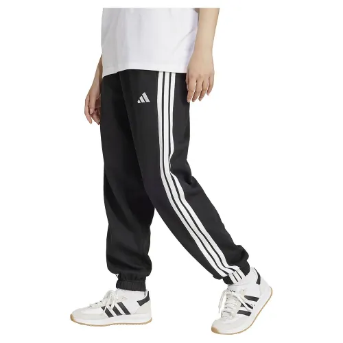 아디다스 에센셜 3 Stripes 플리스 Loose Fit 조거팬츠 141566301