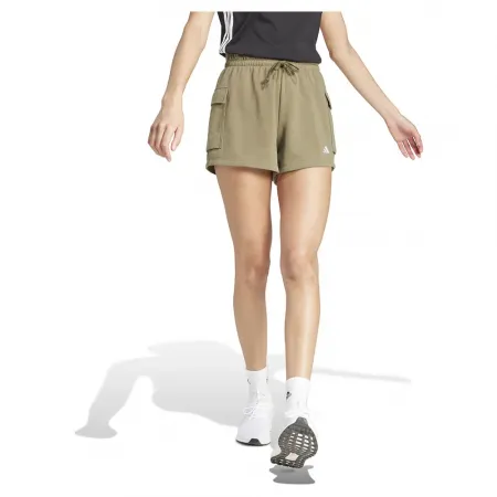 아디다스 에센셜 Small Logo French Terry 카고 반바지 141566549