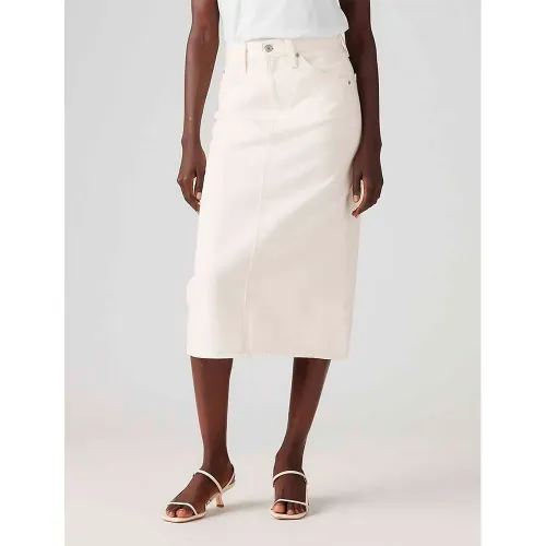 리바이스 Hr Back Slit 데님 스커트 141590412