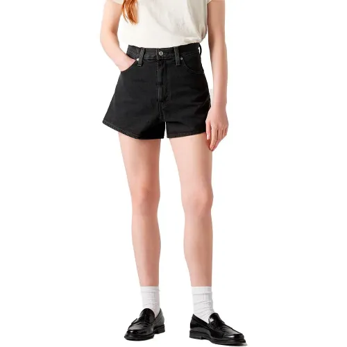 리바이스 Mom 하이웨이스트 데님 반바지 141590467