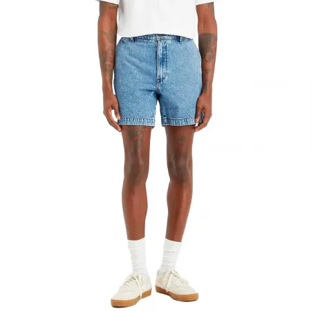 리바이스 Xx Auth Rlx Shorts Ii Light Indigo-Flat Finish 데님 반바지 141590786