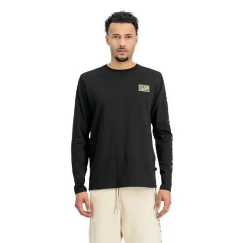 알파 인더스트리 Camo 긴팔 티셔츠 141600210