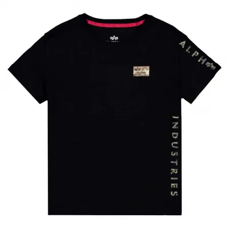 알파 인더스트리 Camo Sleeve 반팔 티셔츠 141602145