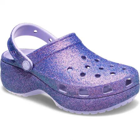 크록스 Platform Irid Glitter 샌들 141630854