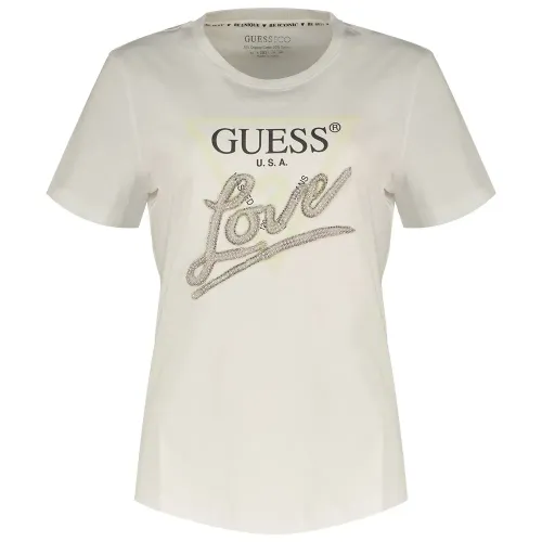 게스 Cn Love Triangle 반팔 티셔츠 141631450