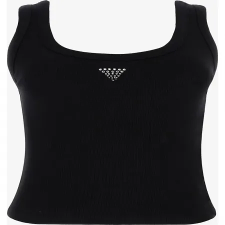 게스 Triangle Bling Rib 나시 티셔츠 141631491