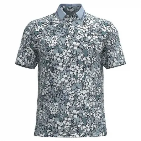 언더아머 GOLF Drive Chill Printed 반팔 폴로 셔츠 141636314