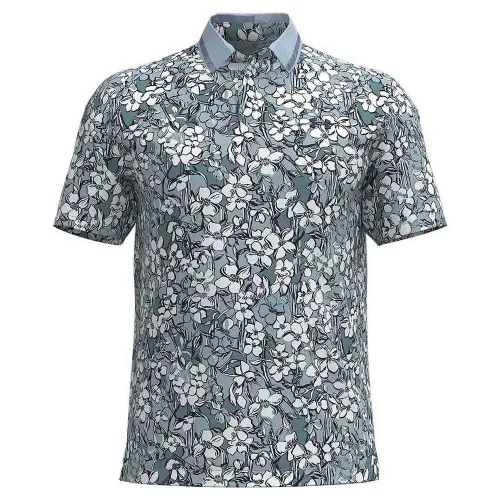 언더아머 GOLF Drive Chill Printed 반팔 폴로 셔츠 141636314