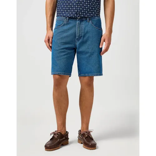 랭글러 프론트ier 데님 반바지 141645007