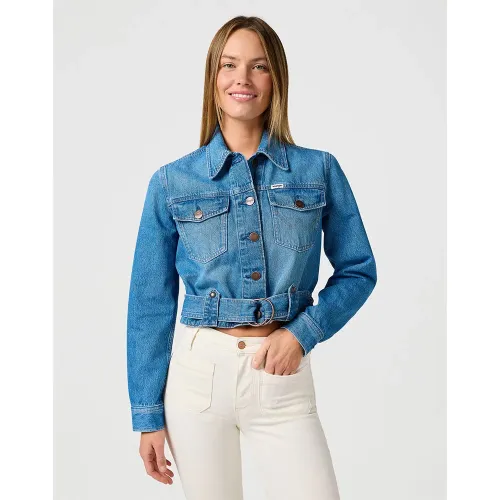 랭글러 Moto 데님 자켓 141645067