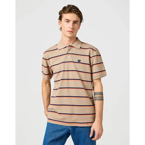 랭글러 Stripe 반팔 폴로 셔츠 141645138