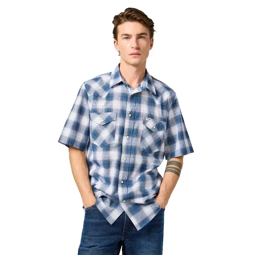 랭글러 Western 반팔 셔츠 141645173