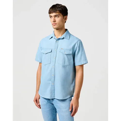 랭글러 Western 반팔 셔츠 141645177