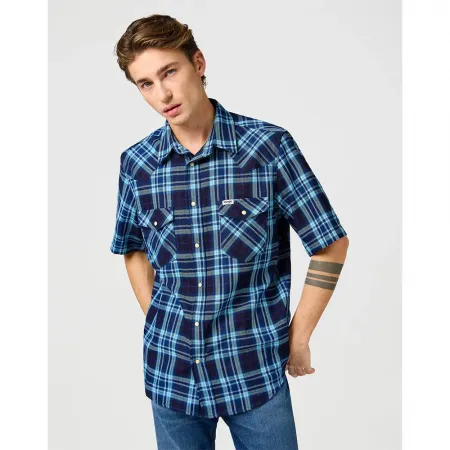 랭글러 Western 반팔 셔츠 141645186