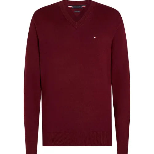 타미힐피거 Pima V넥 스웨터 141656900