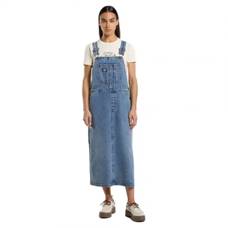 디키즈 Bib Overall 소매 없는 롱 드레스 141657216