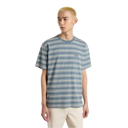 디키즈 Lewistown Stripe 반팔 티셔츠 141657376