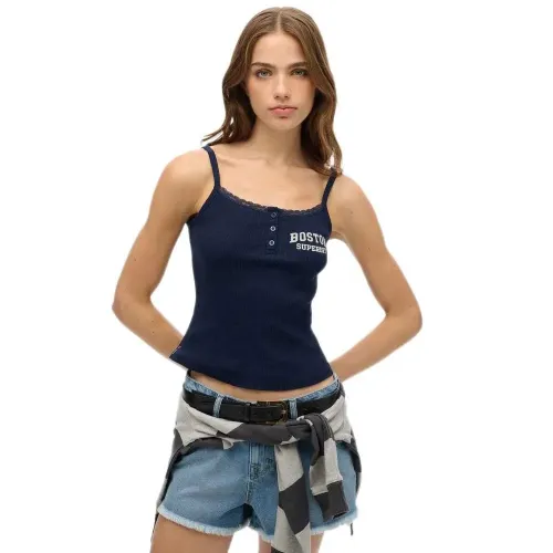 슈퍼드라이 Ath Ess 그래픽 나시 티셔츠 141662918