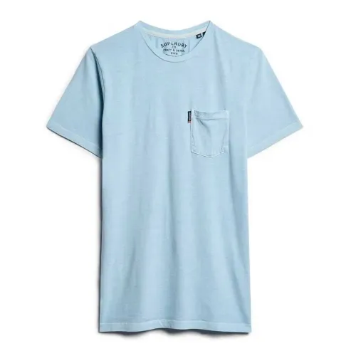 슈퍼드라이 Classic 에센셜 Pocket 반팔 티셔츠 141663027