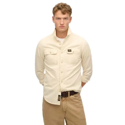 슈퍼드라이 Cotton Workwear 긴팔 셔츠 141663130