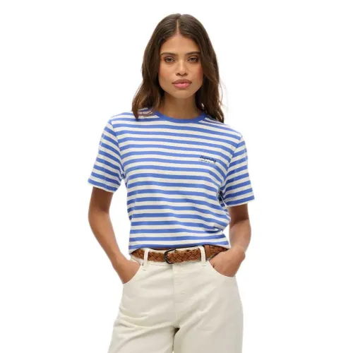 슈퍼드라이 Country Club Plain 반팔 티셔츠 141663137