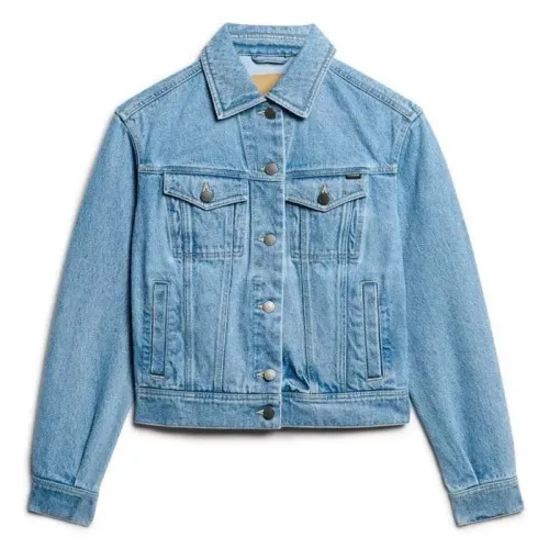 슈퍼드라이 Embellished 데님 자켓 141663156