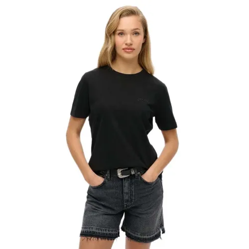 슈퍼드라이 에센셜 Logo Emb 반팔 티셔츠 141663171