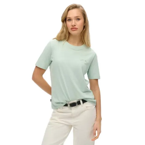 슈퍼드라이 에센셜 Logo Emb 반팔 티셔츠 141663175