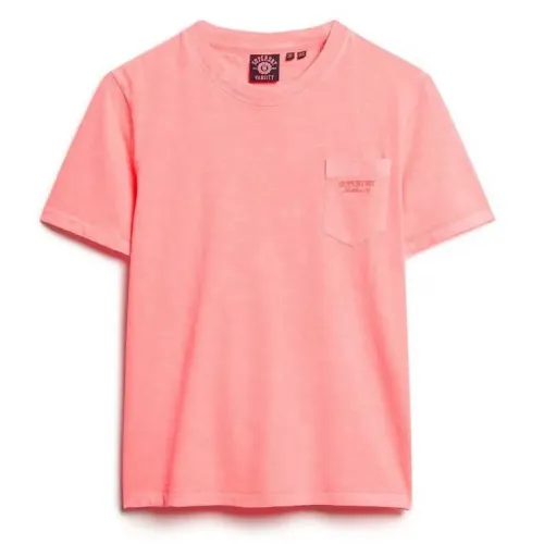 슈퍼드라이 에센셜 Logo Gd Pocket 반팔 티셔츠 141663186