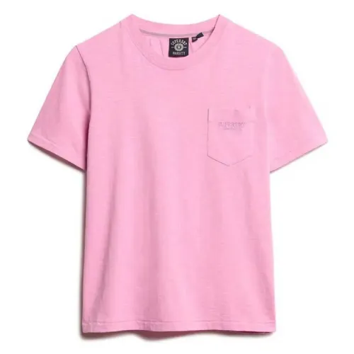 슈퍼드라이 에센셜 Logo Gd Pocket 반팔 티셔츠 141663188