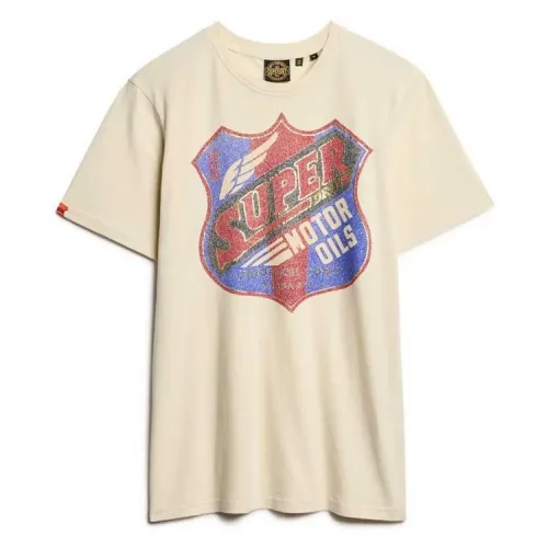 슈퍼드라이 Gasoline 그래픽 Relaxed 반팔 티셔츠 141663260