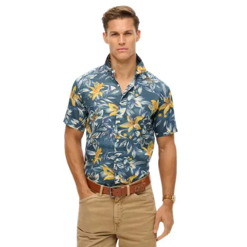 슈퍼드라이 Hawaiian Print 반팔 셔츠 141663281