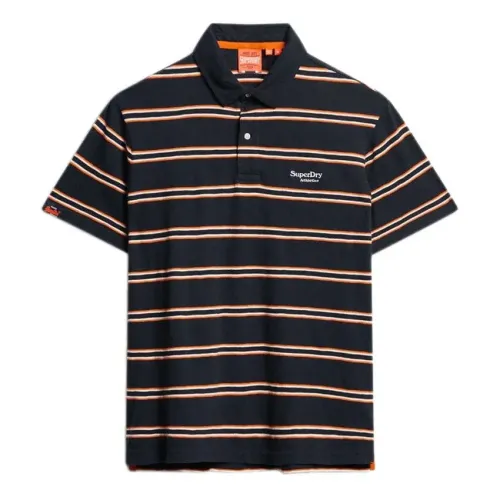 슈퍼드라이 Lightweight Stripe 반팔 폴로 셔츠 141663325