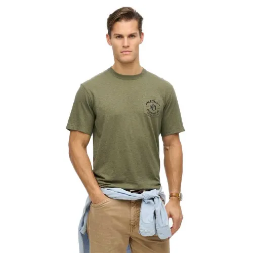 슈퍼드라이 Merchant 그래픽 반팔 티셔츠 141663389