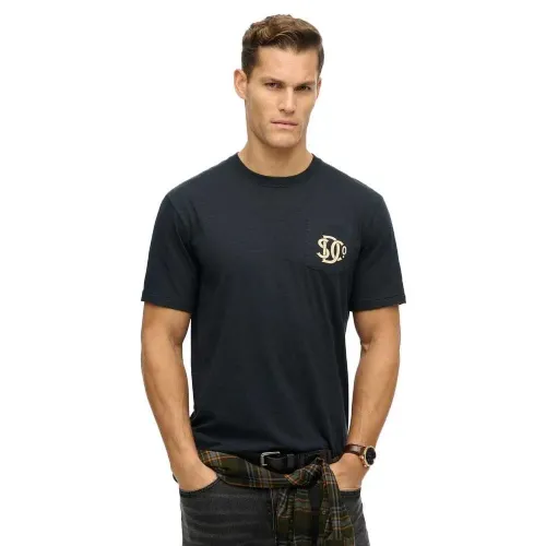 슈퍼드라이 Merchant 그래픽 반팔 티셔츠 141663390