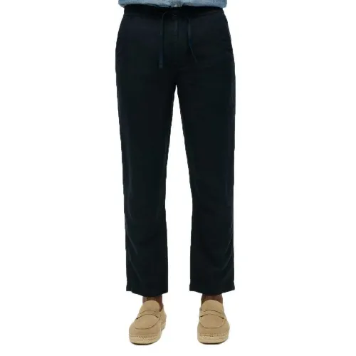 슈퍼드라이 Merchant Linen 바지 141663403