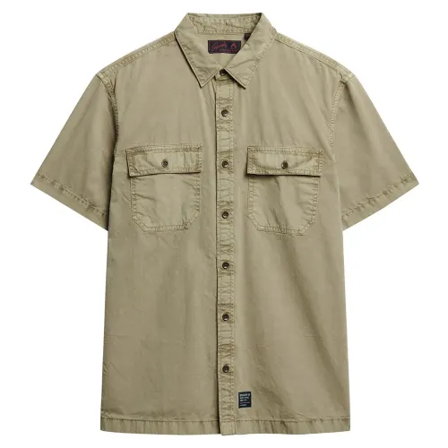 슈퍼드라이 Military 반팔 셔츠 141663437