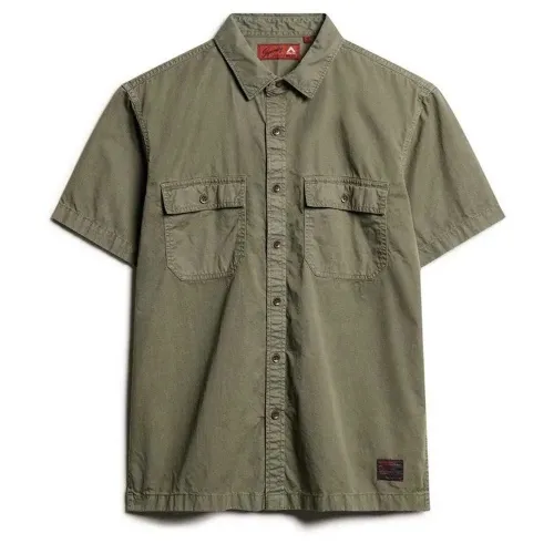 슈퍼드라이 Military 반팔 셔츠 141663440