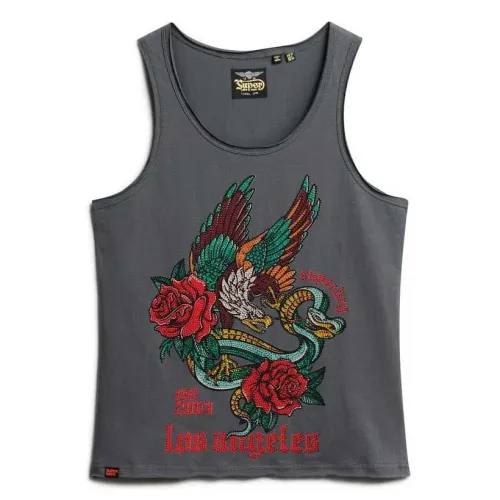 슈퍼드라이 Neo Trad Tattoo Scoop 나시 티셔츠 141663459