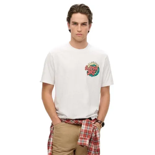 슈퍼드라이 Outdoor Narrative Loose Fit 반팔 티셔츠 141663473