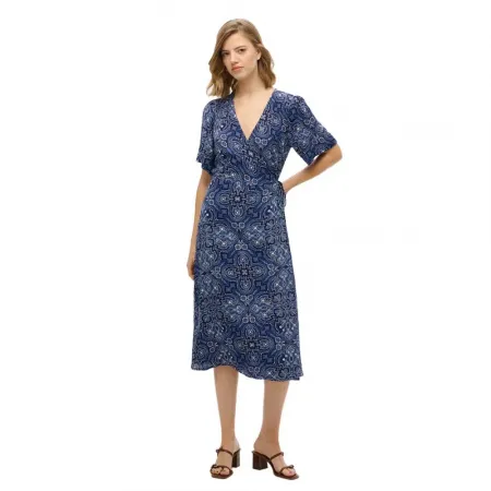 슈퍼드라이 Printed Wrap 드레스 141663507
