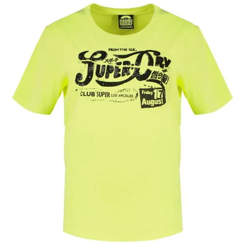 슈퍼드라이 Punk Poster Relaxed 반팔 티셔츠 141663514