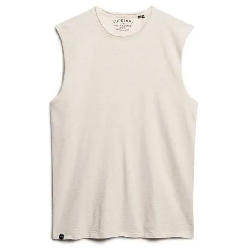 슈퍼드라이 Raw Edge Slub 나시 티셔츠 141663519