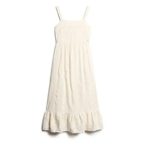 슈퍼드라이 Statement Tiered 긴 원피스 141663588