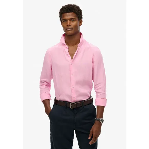 슈퍼드라이 Vacation Linen 긴팔 셔츠 141663681