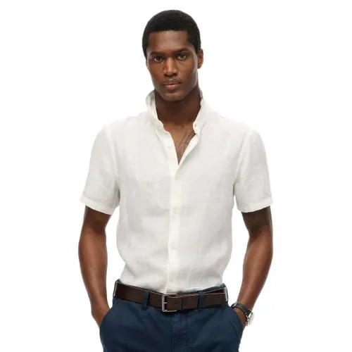 슈퍼드라이 Vacation Linen 반팔 셔츠 141663701