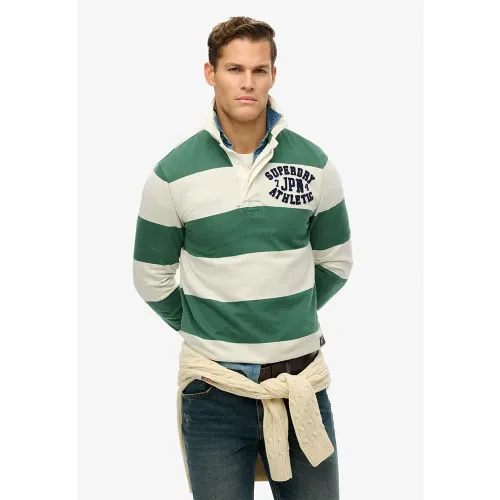 슈퍼드라이 빈티지 Athletic Rugby 긴 소매 폴로 141663736